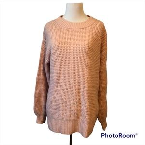 American Eagle Light Pink Sweater Size XS